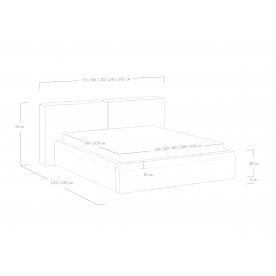 Двуспальная кровать Europa