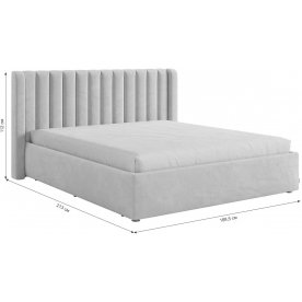 Двуспальная кровать Ева