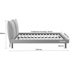 Двуспальная кровать Fly