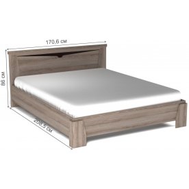 Двуспальная кровать Гарда