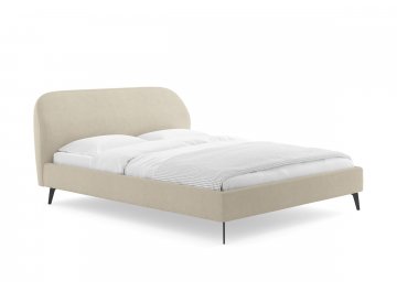 Двуспальная кровать Katrin бежевый лаунж