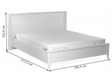 Двуспальная кровать Клер