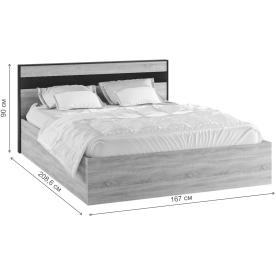 Двуспальная кровать Лирика