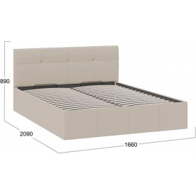 Двуспальная кровать Лора