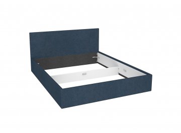 Двуспальная кровать МДК Диана BLUE КР-BL1600