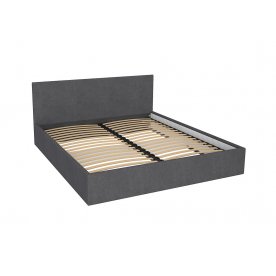 Двуспальная кровать МДК Диана GRAFIT КР1-GR1800