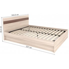 Двуспальная кровать Милена