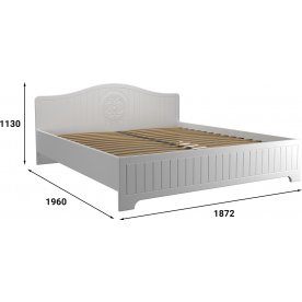 Двуспальная кровать Монблан