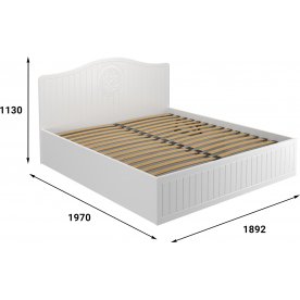 Двуспальная кровать Монблан