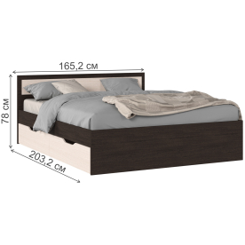 Двуспальная кровать Муза КР 604