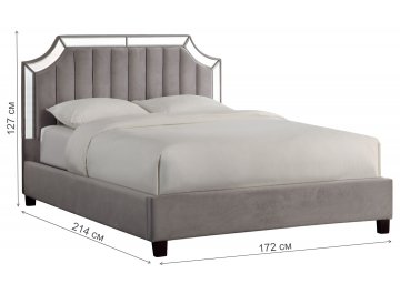 Двуспальная кровать N-BD1894V GR