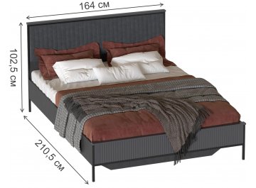 Двуспальная кровать Нора