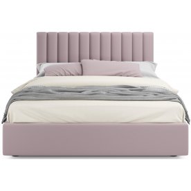 Двуспальная кровать Olivia 160х200 лиловый велюр