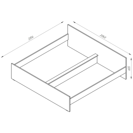 Двуспальная кровать Орион