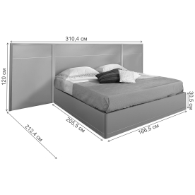 Двуспальная кровать Palmari P5730