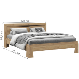 Двуспальная кровать Паулина КР 701