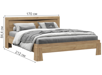 Двуспальная кровать Паулина КР 703