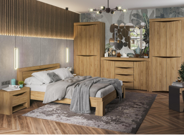 Двуспальная кровать Паулина КР 703