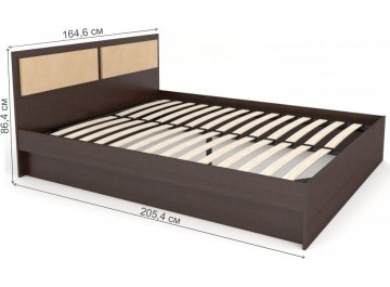 Двуспальная кровать Сандра