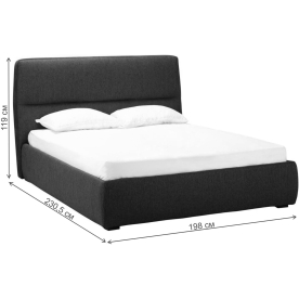 Двуспальная кровать Сканди