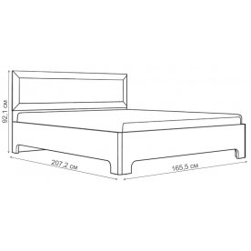 Двуспальная кровать Трейв Нео 1