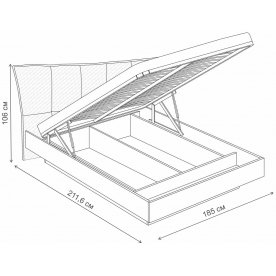 Двуспальная кровать Трейв Нео 4