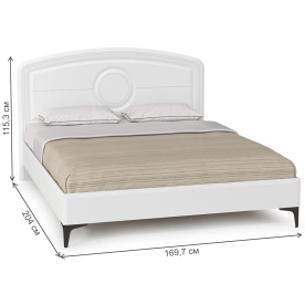 Двуспальная кровать Валенсия