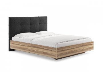 Двуспальная кровать Victoria графитовый кашемир