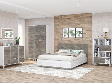 Полутораспальная кровать 031-М1