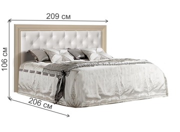 Двуспальная кровать Амели