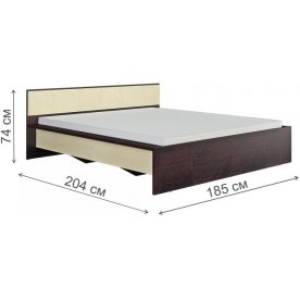 Двуспальная кровать Домино