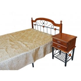 Кровать полутораспальная АТ-819 160х200