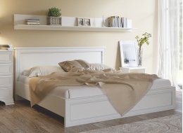Кровать Tiffany 160 x 200 см с основанием вудлайн кремовый