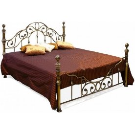 Кровать WF 9603 160х200 античная медь
