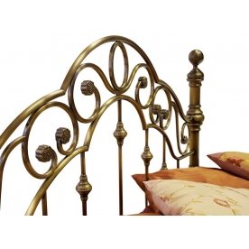 Кровать WF 9603 160х200 античная медь
