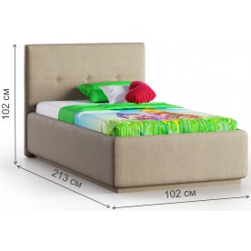 Односпальная кровать Bianco IQ