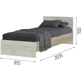 Односпальная кровать Бренди КР 554