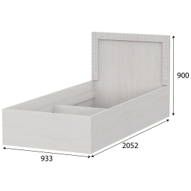 Односпальная кровать Дельта