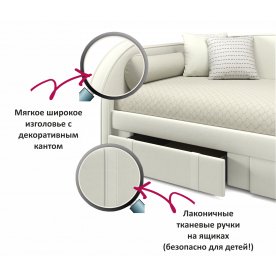 Односпальная кровать Elda