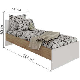 Односпальная кровать Нордик