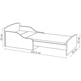 Односпальная кровать Наранта КК