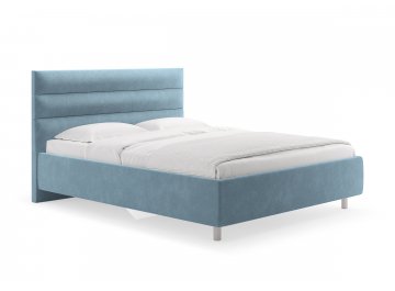 Односпальная кровать Linda голубой эвита