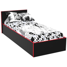 Односпальная кровать Black