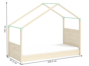 Односпальная кровать Montes