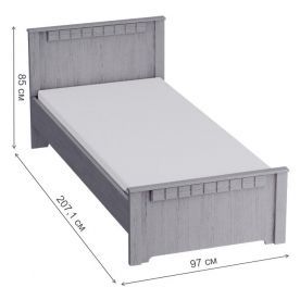 Односпальная кровать Прованс