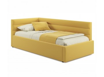 Односпальная кровать Aura желтый