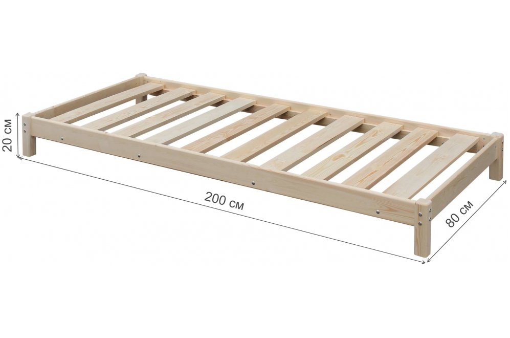 Односпальная кровать Денби 70х190