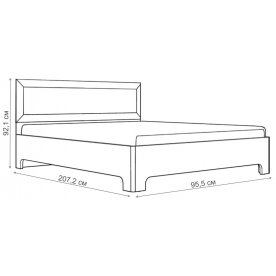 Односпальная кровать Трейв Нео 1