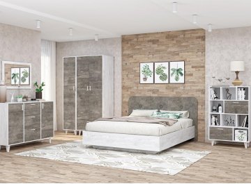 Полутораспальная кровать 031-М1