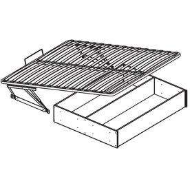 Полутораспальная кровать Ричард РКР-3